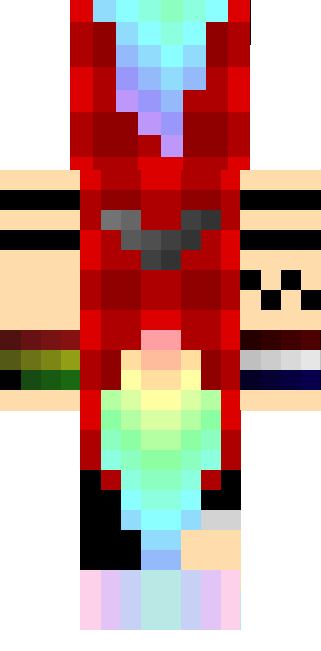 Skin De Zpekeno Unicornio (321x651), Png Download