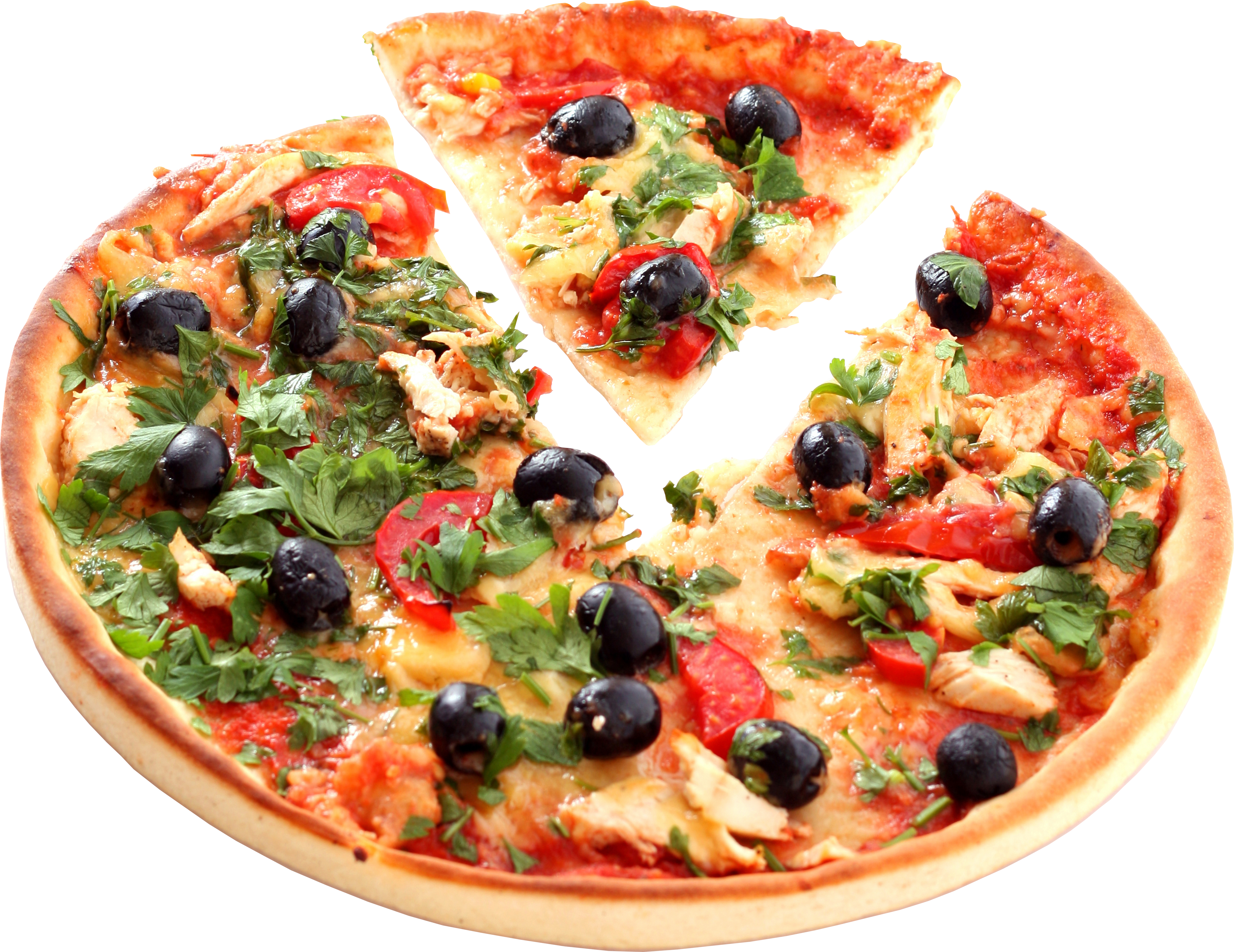 Pizza Png (4365x3369), Png Download