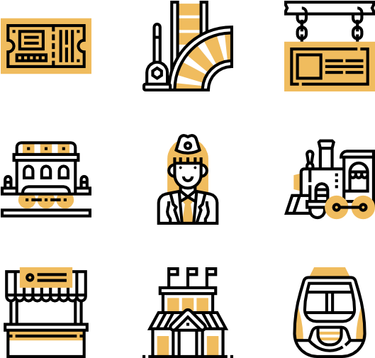 Railway - Rail Transport (600x564), Png Download