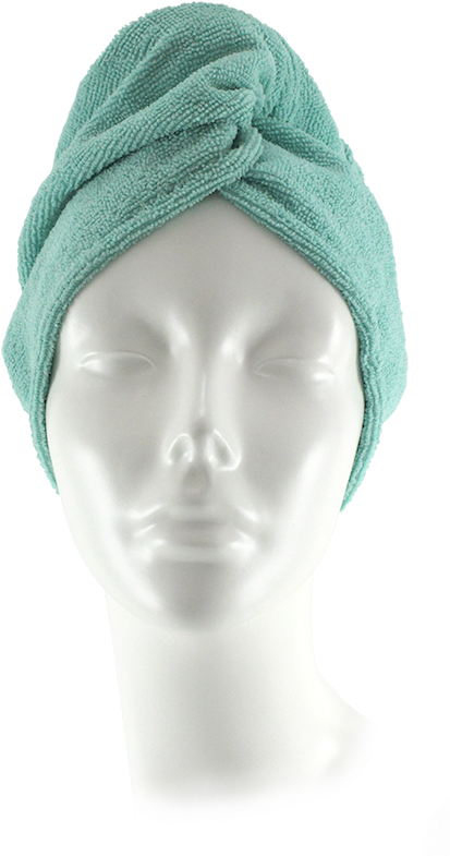 Spa Body Micro Fiber Fast Dry Hair Turban - Turban (611x817), Png Download