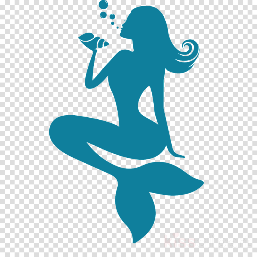 Mermaid Tail Silhouette Png (900x900), Png Download