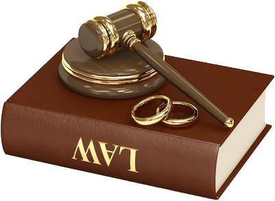 Marriage Gavel Law Wedding Bands 409 311 - Symbol Of Justice (409x311), Png Download