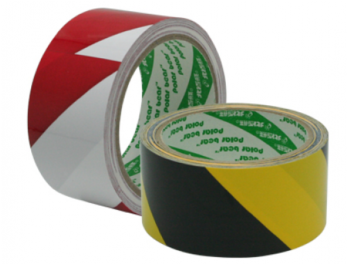 Caution Barrier Tape Yellow-black - Yellow (500x500), Png Download