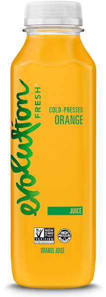 Nutrition Facts - Orange Juice Cold Pressed (272x605), Png Download