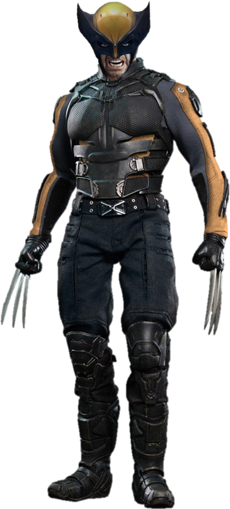 Wolverine Png - Wolverine Collectible Figure 1/6 Marvel X-men Days (551x1157), Png Download