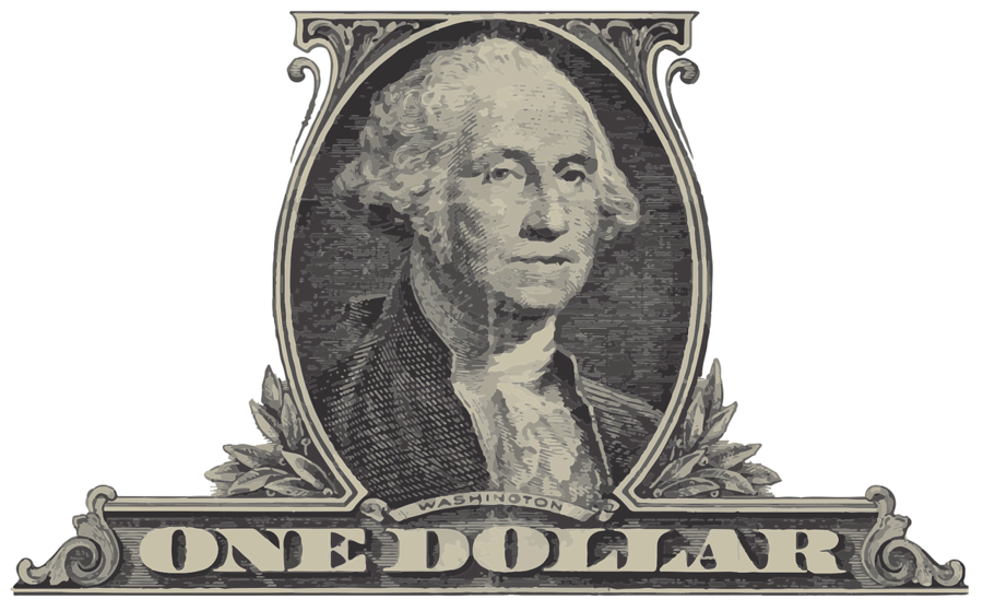 Download Dollar Bill Clipart United States Of America - Dollar Bill (900x559), Png Download