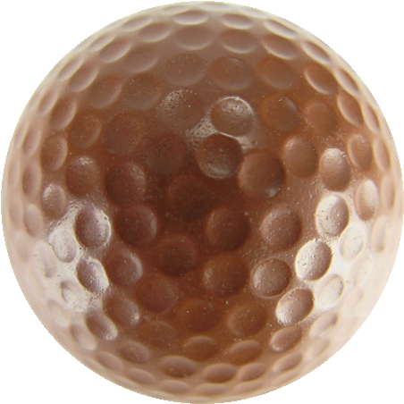 Golf Ball - Sphere (537x600), Png Download