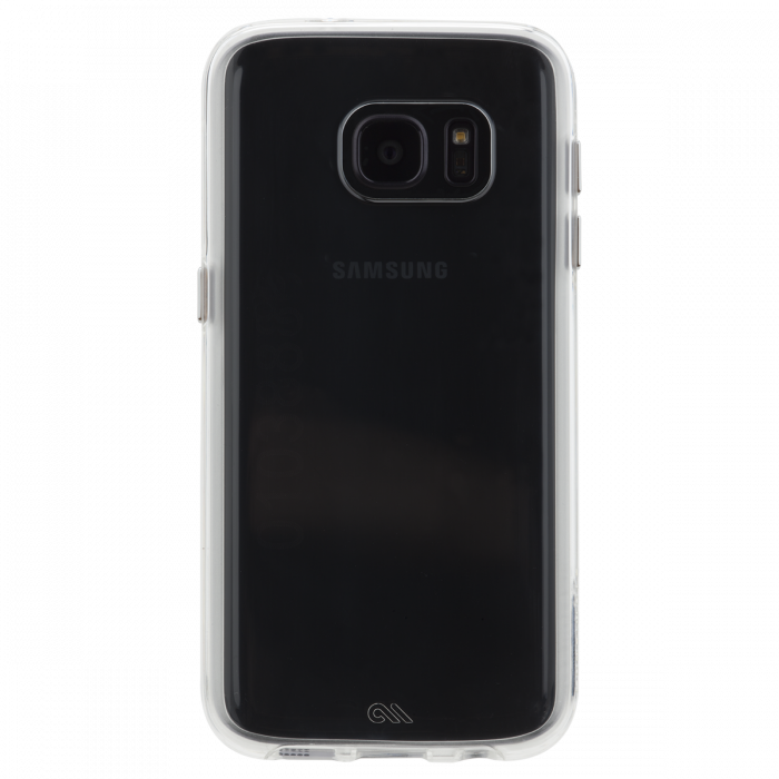 Case-mate Samsung Galaxy S7 Clear Naked Tough Cases - Oneplus 6t Mirror Black (700x700), Png Download