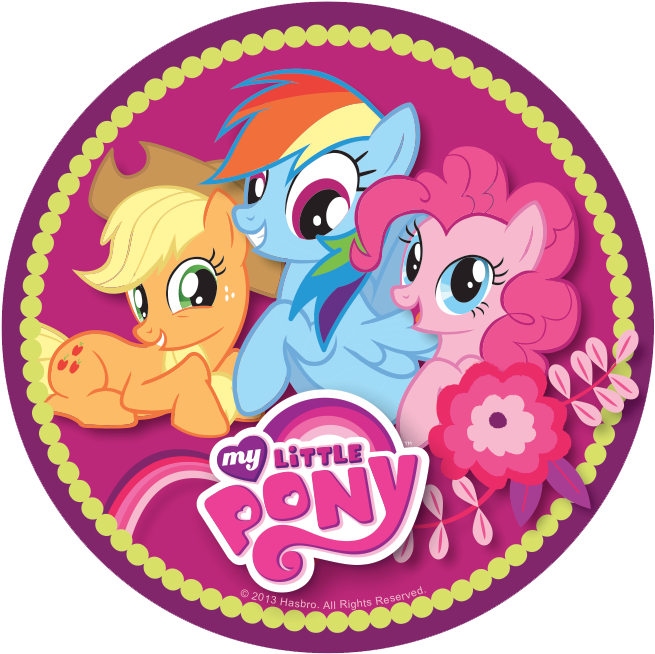 Download My Little Pony Png File - My Little Pony Cake Prints - HD ...