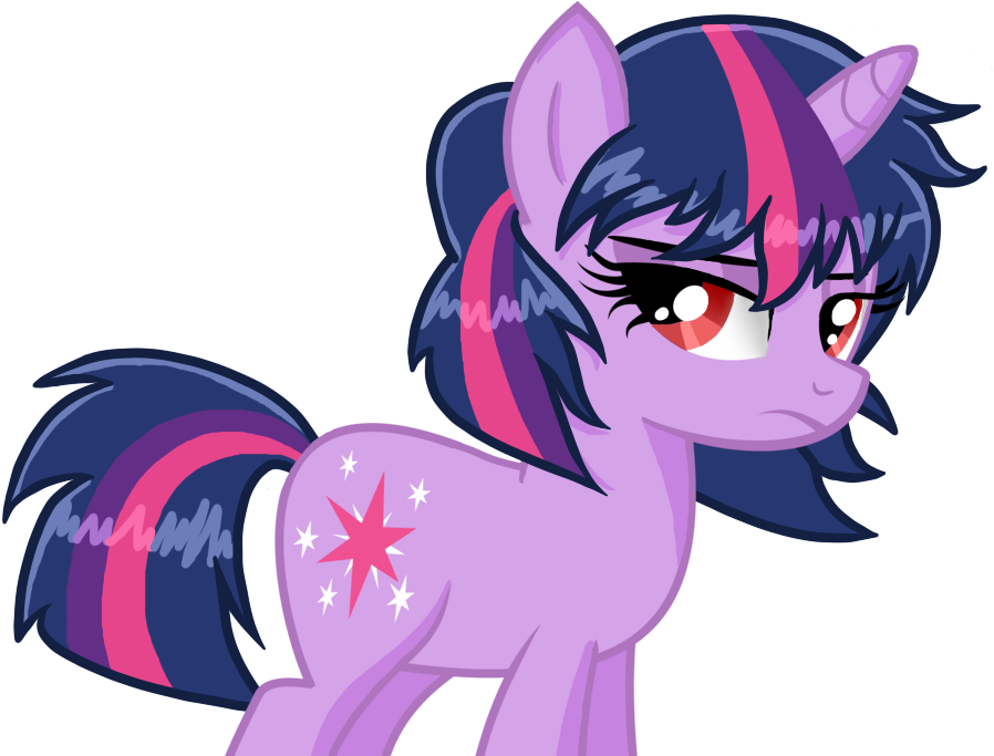 Alternate Hairstyle, Artist - Twilight Sparkle Alternate Hairstyle (989x682), Png Download
