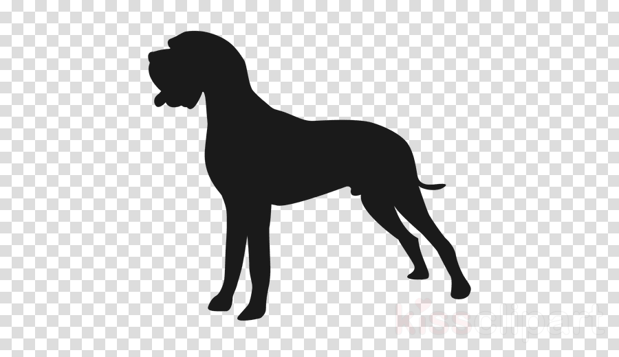 Siluetas De Perros Png Clipart Great Dane Dog Breed - New Picsart Hairstyle Png (900x520), Png Download