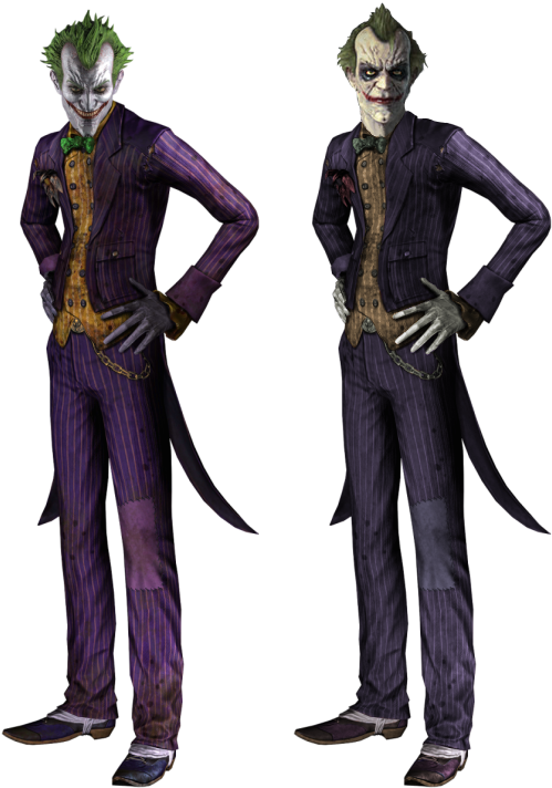 Joker Arkham Asylum Png (528x720), Png Download