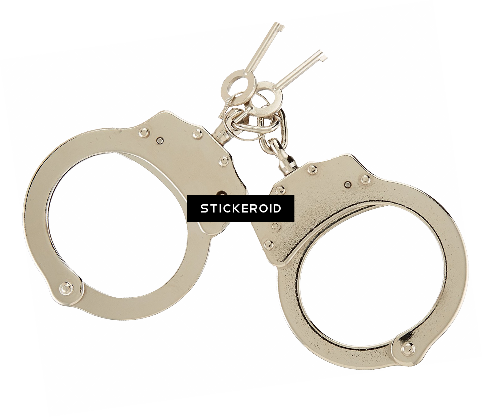 Handcuffs - Earrings (1619x1401), Png Download