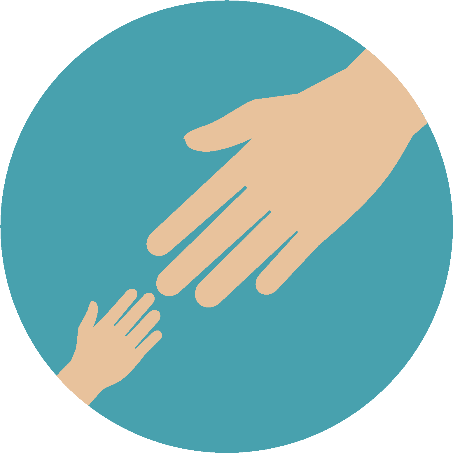 Download Holding Hands Icon - Baby Hand Illustration Png - HD ...