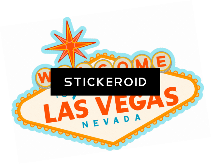 Las Vegas Sign Drawing - Welcome To Las Vegas Sign (693x539), Png Download