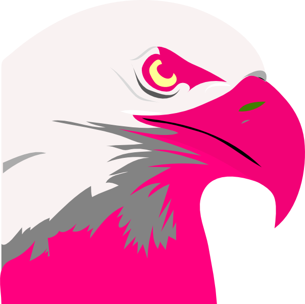 Bald Eagle Black And White Clipart (600x597), Png Download