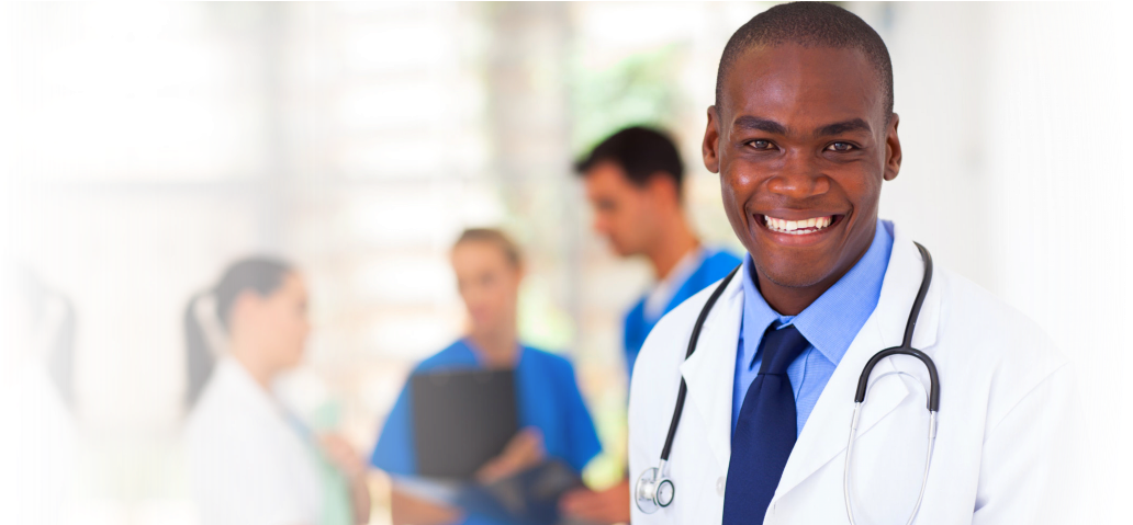 2 - African American Doctor Png (1197x478), Png Download