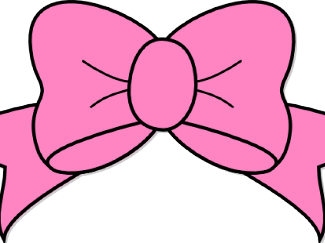 Pink Bow Clipart (640x480), Png Download