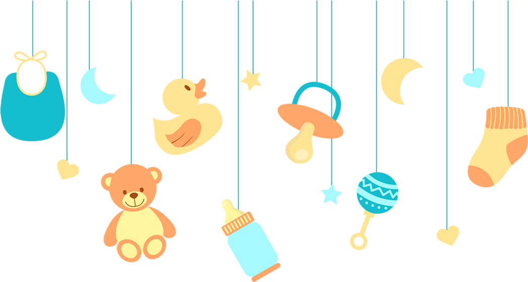 Baby Shower Text Png - Baby Toys Vector Png (1080x1920), Png Download