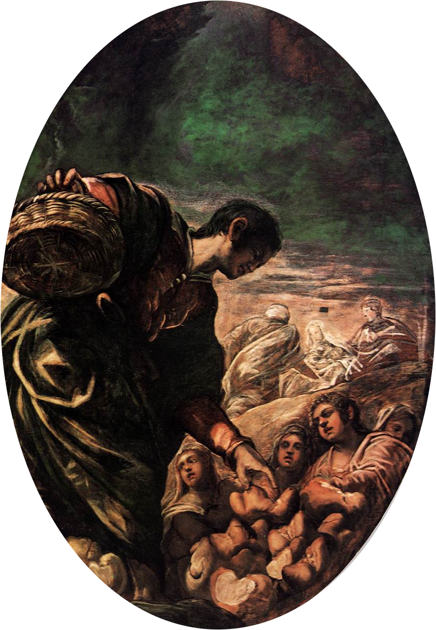 Elisha Multiplies The Bread - Gleanings From Elisha, His Life And Miracles (871x1248), Png Download