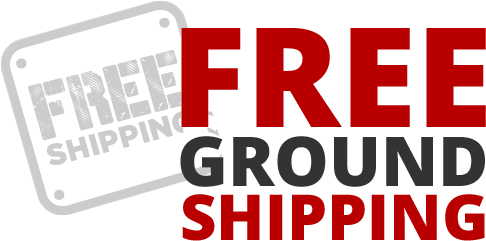 Free Ground Shipping - Free Return Shipping Logo (579x344), Png Download