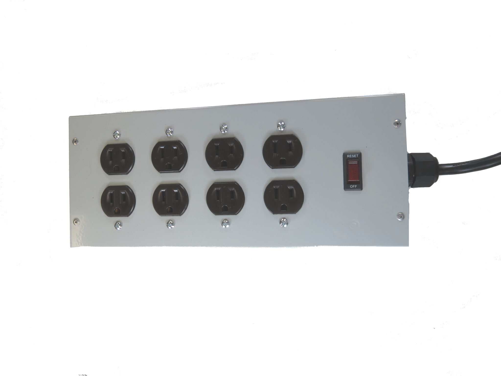 4 Outlet Commercial Power Strip 8 Outlet Commercial - Product (2048x1536), Png Download