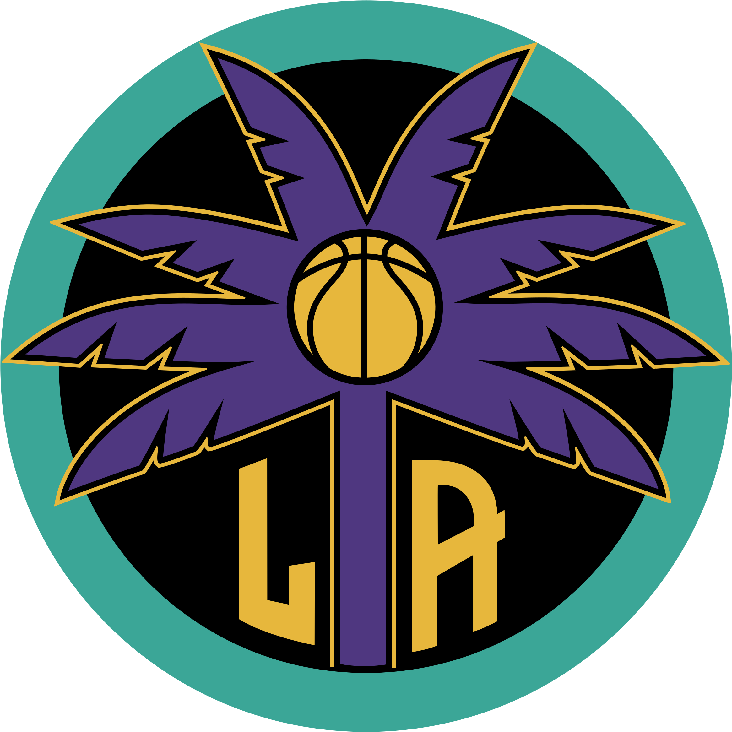 Los Angeles Sparks Logo Png Transparent - La Sparks Logo Png (2400x2400), Png Download