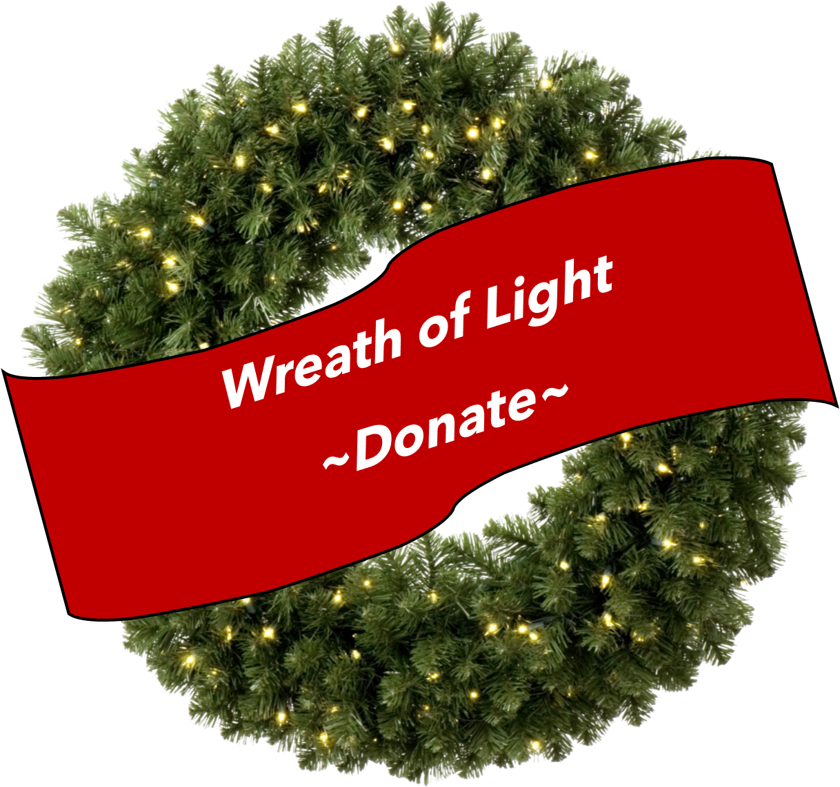 Christmas Png Wreath Wreath Of Light Denver Youth For - Transparent Background Christmas Wreath Vector Png (1218x1142), Png Download