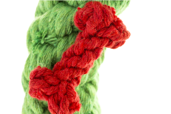 Rope Christmas Wreath Toy Rope Christmas Wreath Toy - Christmas Day (600x600), Png Download