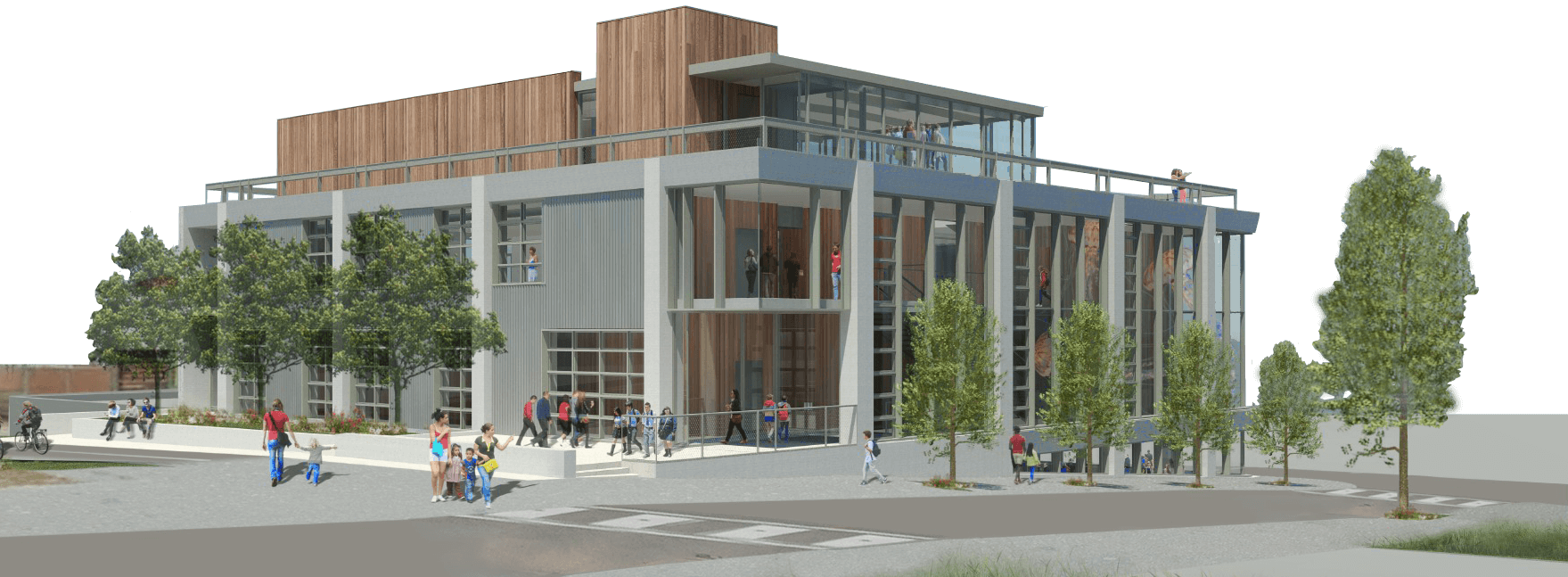 Center For Ocean Education And Leadership - Monterey Bay Aquarium Center For Ocean Education (1759x647), Png Download