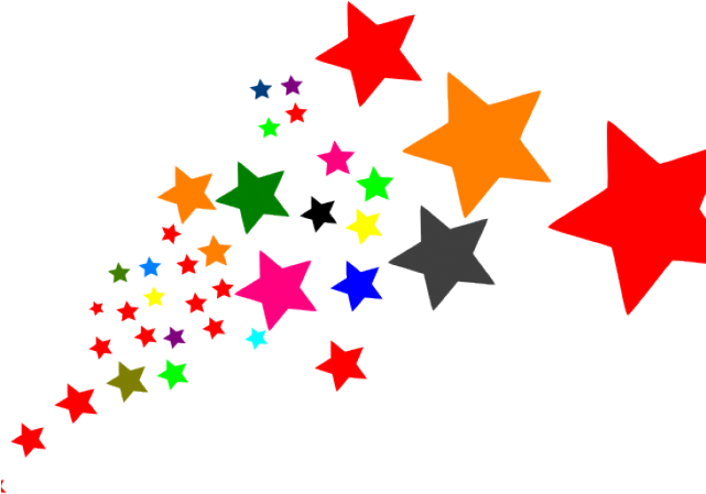 Shooting Star Png Transparent Background - Clip Art Transparent Background Shooting Star (640x480), Png Download