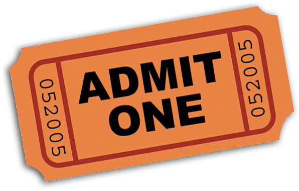 Ticket (600x400), Png Download