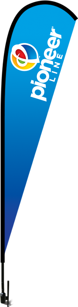 Tear Drop Flag Kit - Custom Rectangle Backpack Flag Kit, Promotional Products, (1000x1000), Png Download