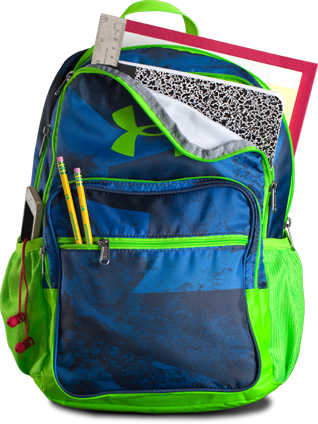 School Backpack Png - Tops Composition Book, 9-3/4" X 7-1/2", Wide Rule, (318x424), Png Download
