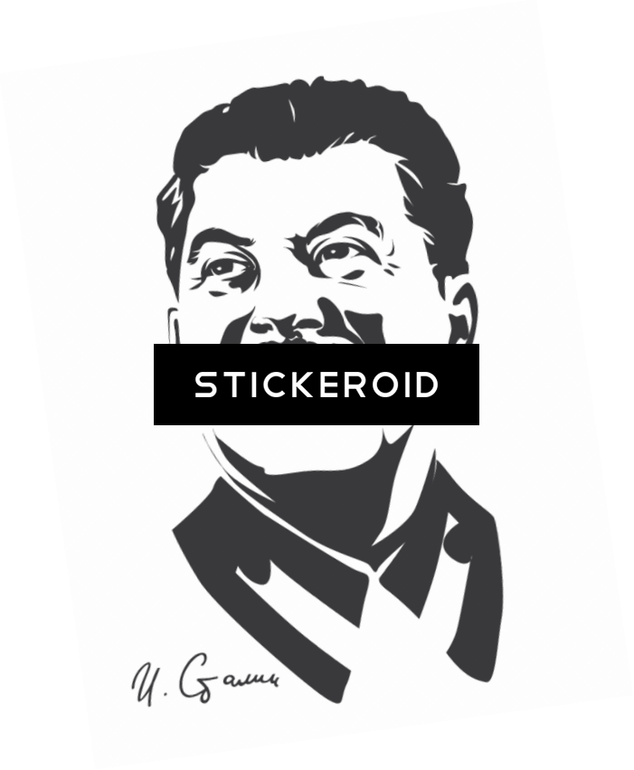 Stalin Celebrities - Drawing (701x851), Png Download