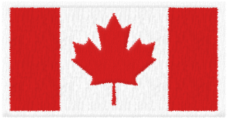 Black And White Canada Flag (500x500), Png Download