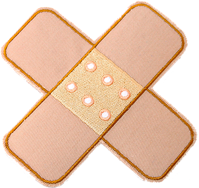 Band Aid Cross Png (450x410), Png Download