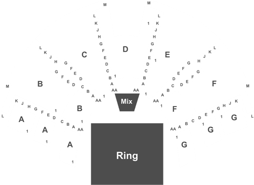 Full Map - Center Stage Theater (525x388), Png Download