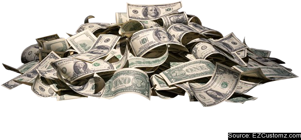 Pile Of Money Png For Kids - 2 Crucial / Want Me A Lot (feat. Big Rek) (640x480), Png Download