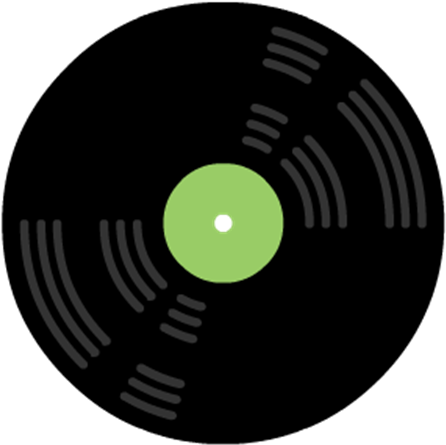Vinyl Record - Wiki (452x452), Png Download