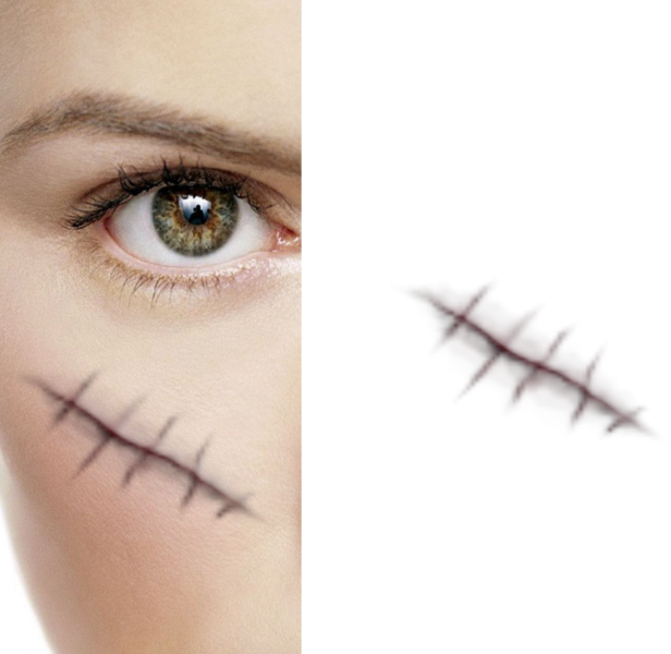 Share This Image - Green Temptress 1 Day Halloween Coloured Contact Lenses (616x600), Png Download