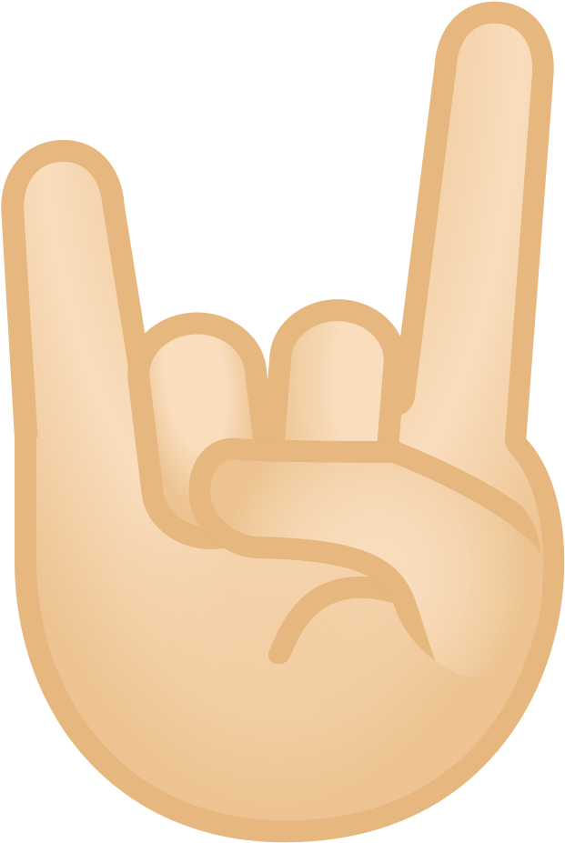 Download Svg Download Png - Emoji De Rock Png (1024x1024), Png Download