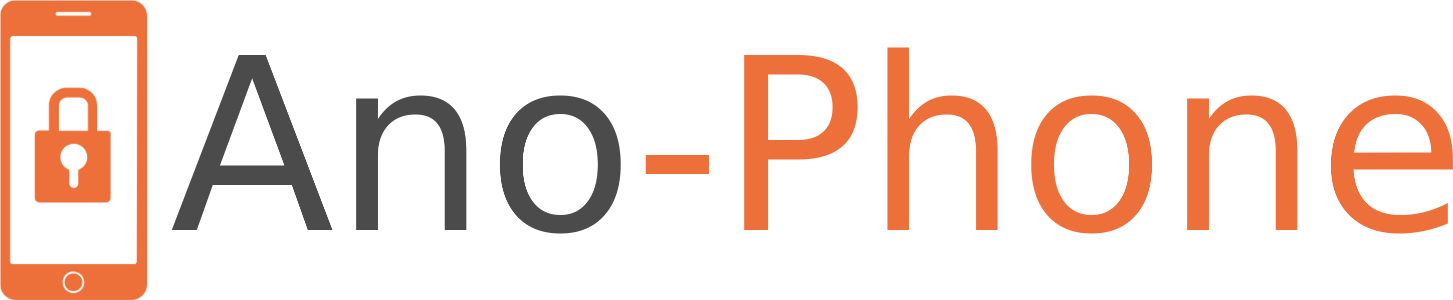 Ano-phone Logo Text Black Orange - Airtable Logo Transparent (2940x600), Png Download