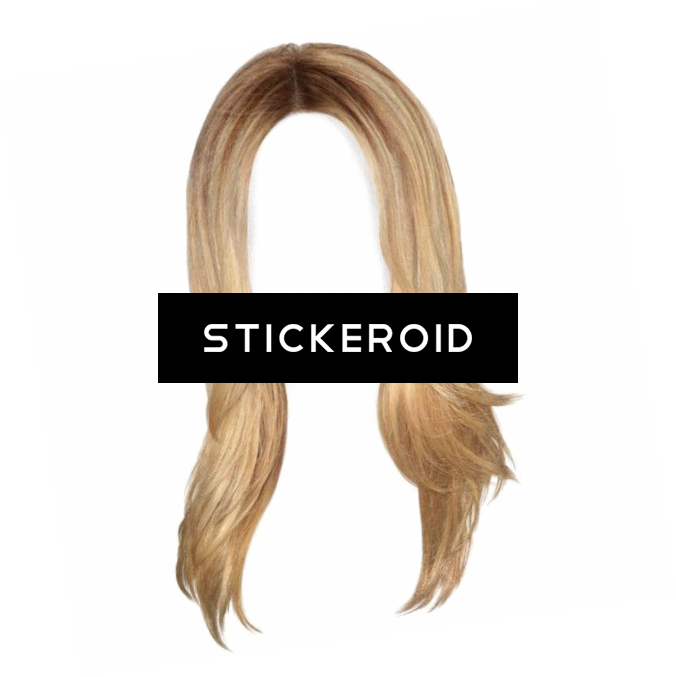 Blonde Girl People - Lace Wig (676x677), Png Download