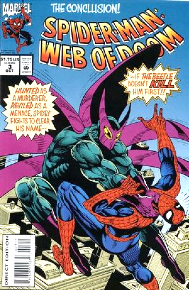 Купете Comics 1994 10 Spider Man - Spider-man: Web Of Doom (950x950), Png Download