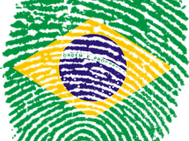 Brazil Fingerprint (640x480), Png Download