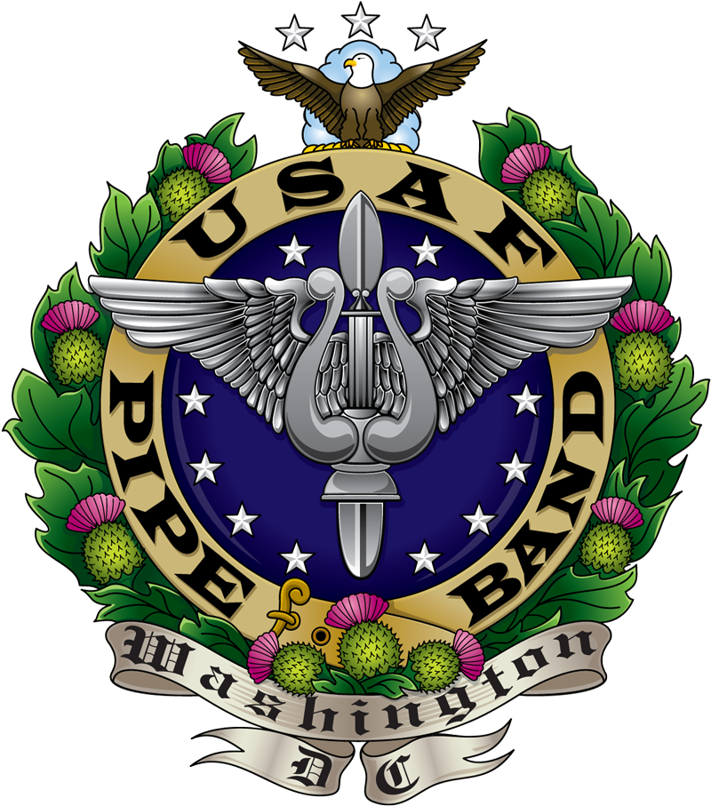 United States Air Force Pipe Band (800x907), Png Download