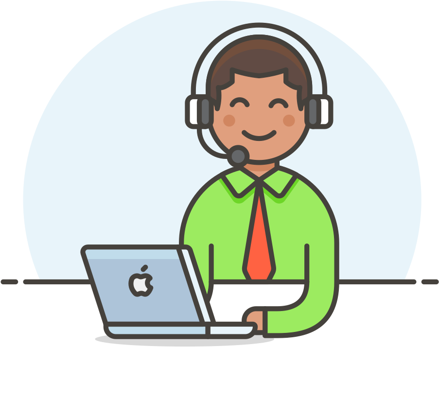 Download Svg Download Png - Female Customer Support Icon (1024x1024), Png Download