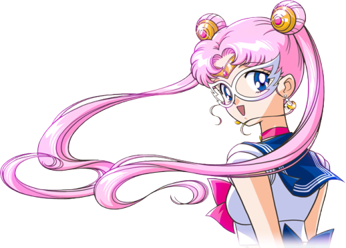 Sailor Moon Clipart Pink Transparent - Sailor Moon Pink Transparent (500x359), Png Download