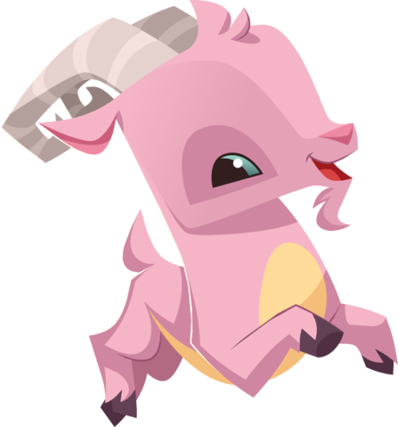 Goat2 (447x479), Png Download